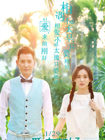 爱，来得刚好海报